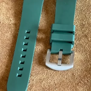 Pulseira Rubber FKM Curved Verde Militar